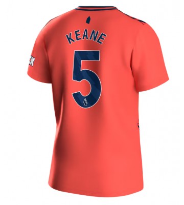 Everton Michael Keane #5 Bortatröja 2023-24 Kortärmad